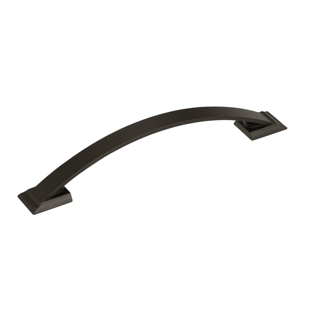 Amerock Candler 6-5/16 in (160 mm) Center-to-Center Black Bronze Cabinet Pull