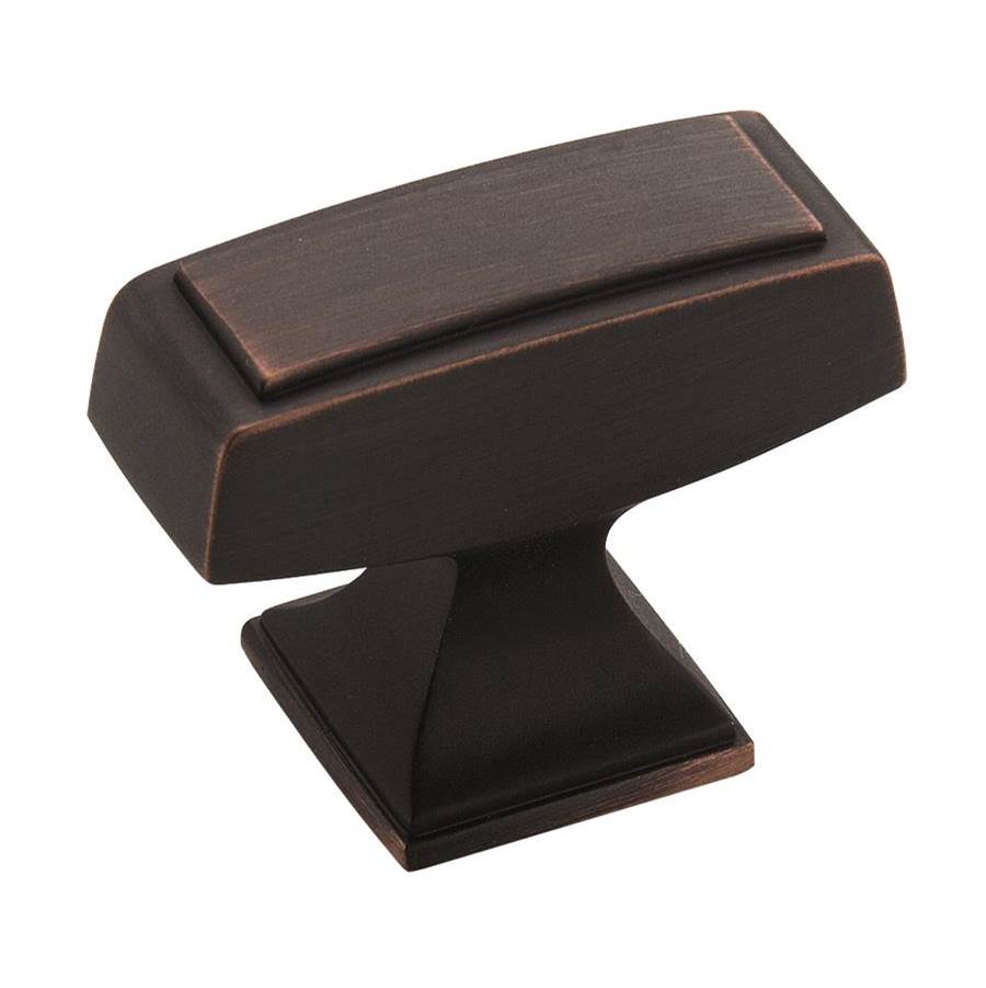 Amerock Mulholland 1-1/2 in (38 mm) Length Oil-Rubbed Bronze Cabinet Knob