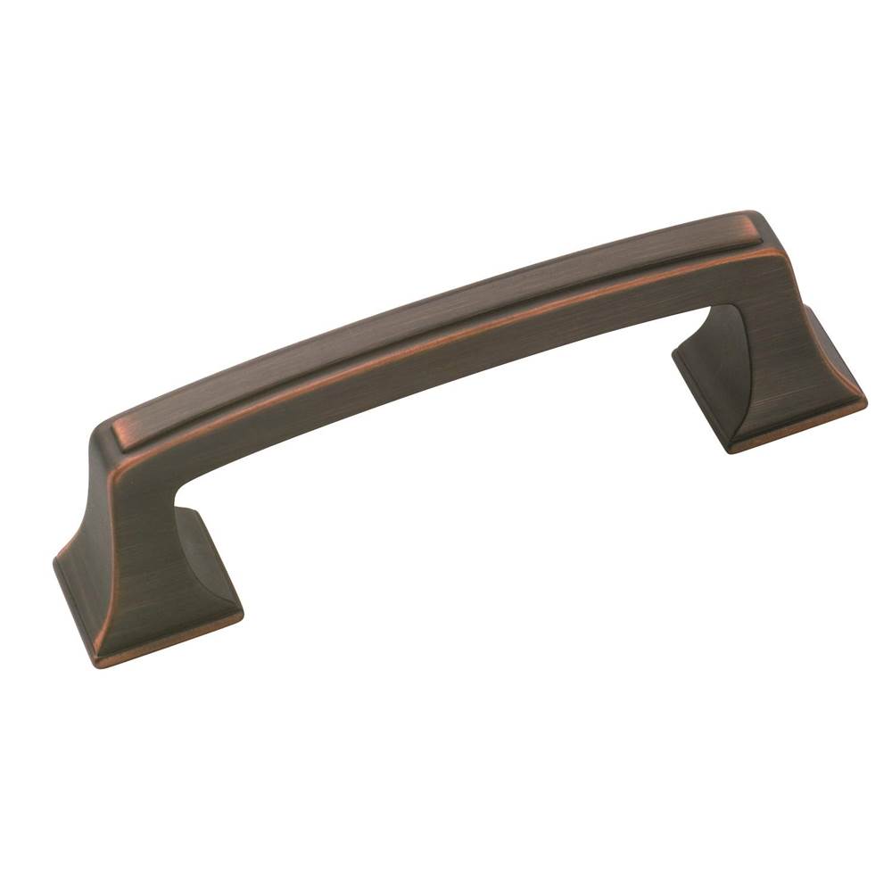 Amerock Mulholland 3 in (76 mm) Center-to-Center Oil-Rubbed Bronze Cabinet Pull
