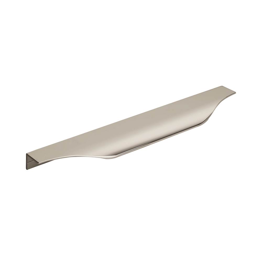Amerock Aloft 8-9/16 in (217 mm) Center-to-Center Polished Nickel Cabinet Edge Pull