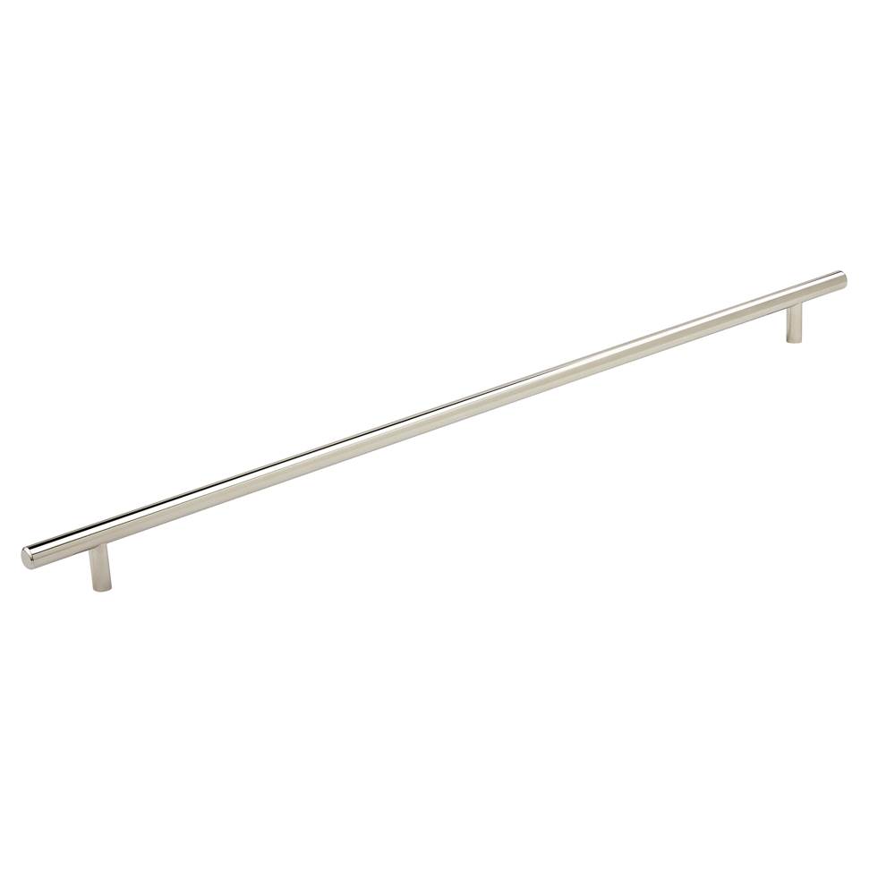 Amerock Bar Pulls 18-7/8 in (480 mm) Center-to-Center Polished Nickel Cabinet Pull