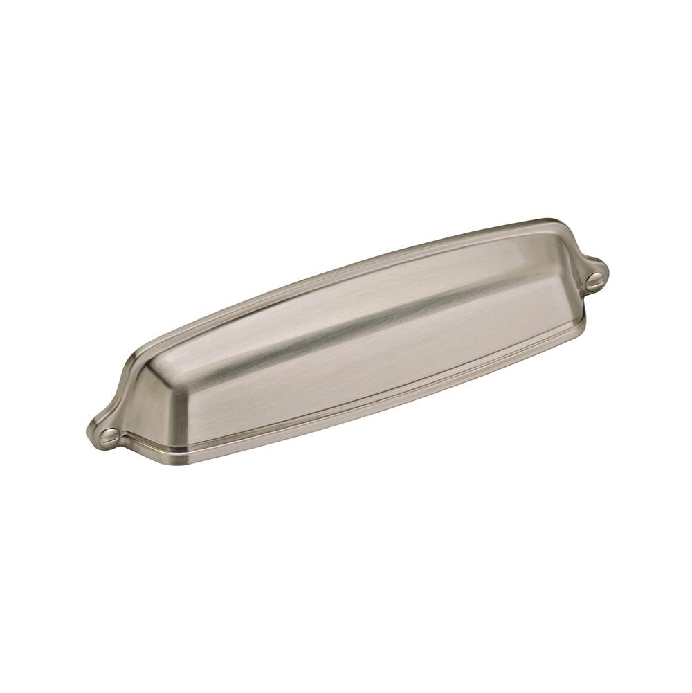 Amerock Allison™ Value Hardware 5-1/16 in (128 mm) Center-to-Center Satin Nickel Cabinet Cup Pull