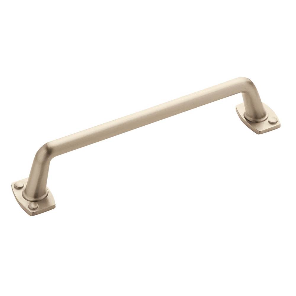 Amerock Rochdale 5-1/16 in (128 mm) Center-to-Center Satin Nickel Cabinet Pull