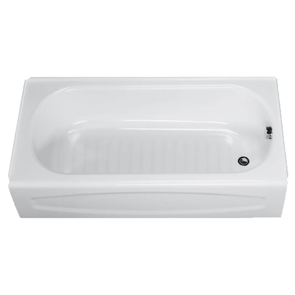 American Standard New Salem™ 60 x 30-Inch Integral Apron Bathtub With Right-Hand Outlet