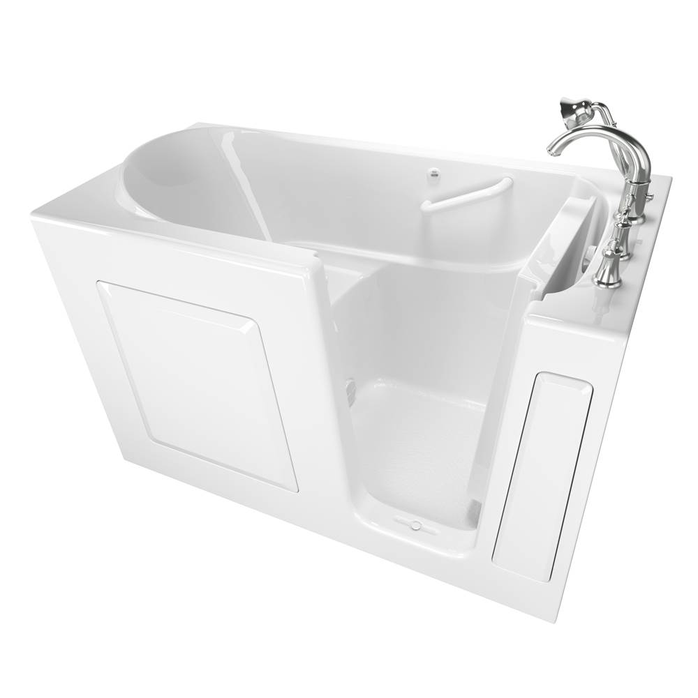 American Standard Gelcoat Value Series 30 x 60 -Inch Walk-in Tub With Soaker System - Right-Hand Drain With Faucet