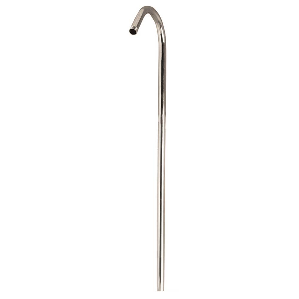 Barclay Shower Riser Only, 62''Polished Nickel
