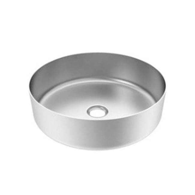 Barclay Kana 15'' Stainless Steel Vessel W/Drain,Grade 316, Brushed