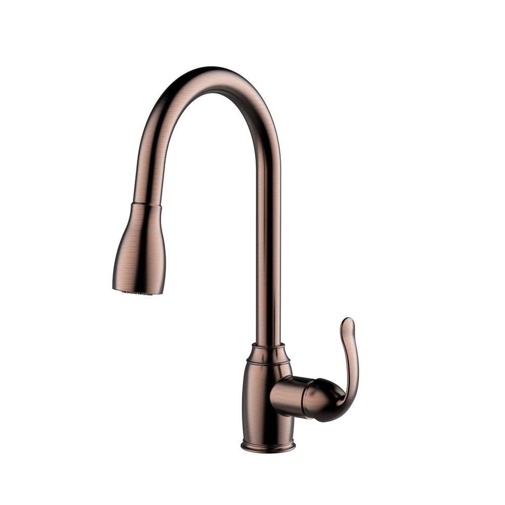 Barclay Bistro Kitchen Faucet,Pull-OutSpray, Metal Lever Handles,ORB