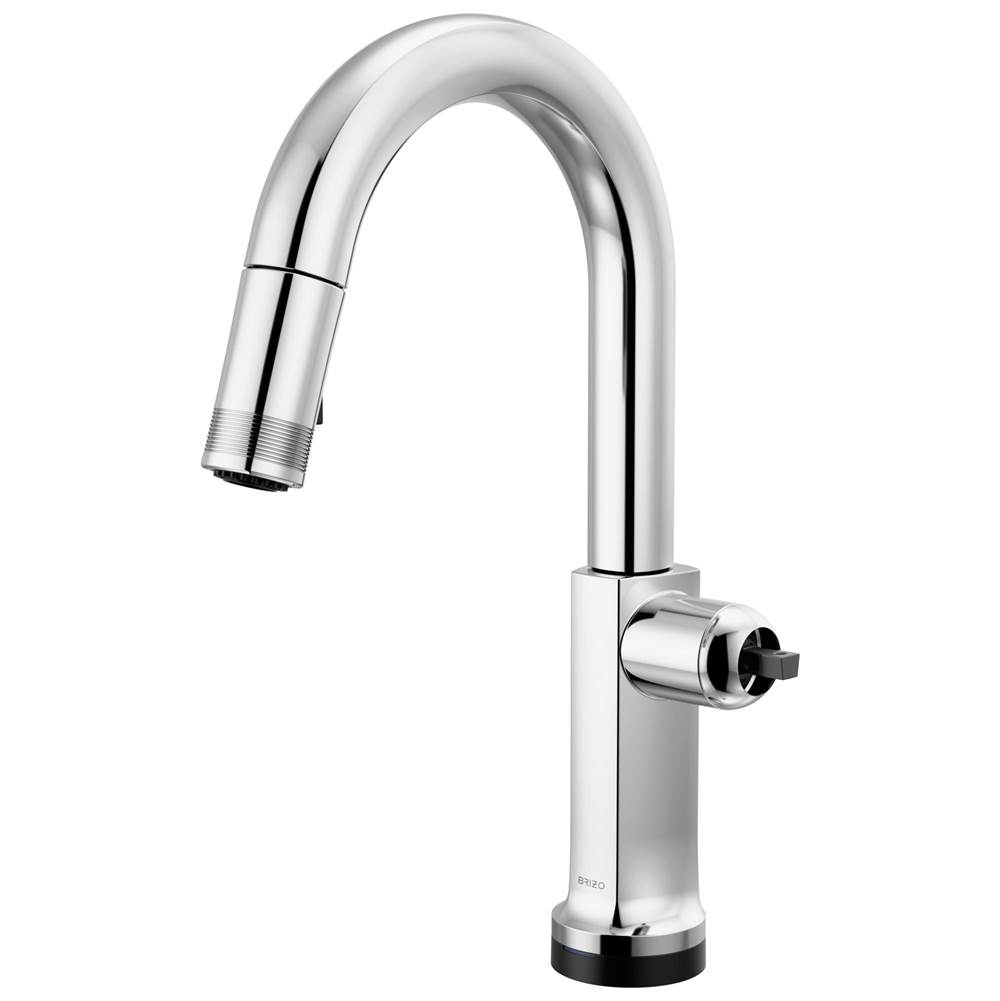 Brizo Kintsu® SmartTouch® Pull-Down Prep Faucet with Arc Spout - Less Handle