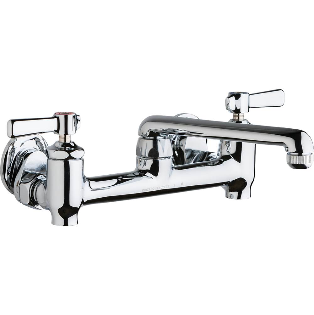 Chicago Faucets SINK FAUCET, 8'' WALL W/ STOPS