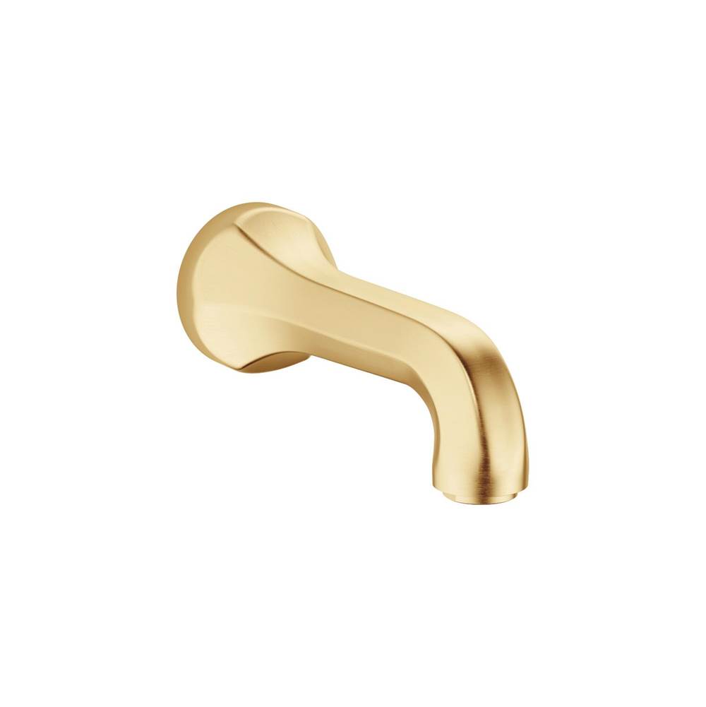 Dornbracht Madison Tub Spout For Wall-Mounted Installation In Brushed Durabrass