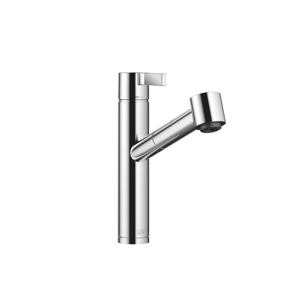Dornbracht Single-Lever Mixer Pull-Out With Spray Function In Brushed Durabrass