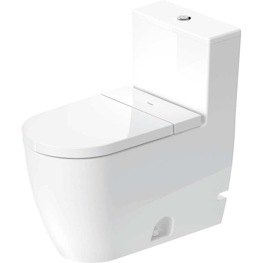 Duravit ME by Starck One-Piece Toilet White with HygieneGlaze