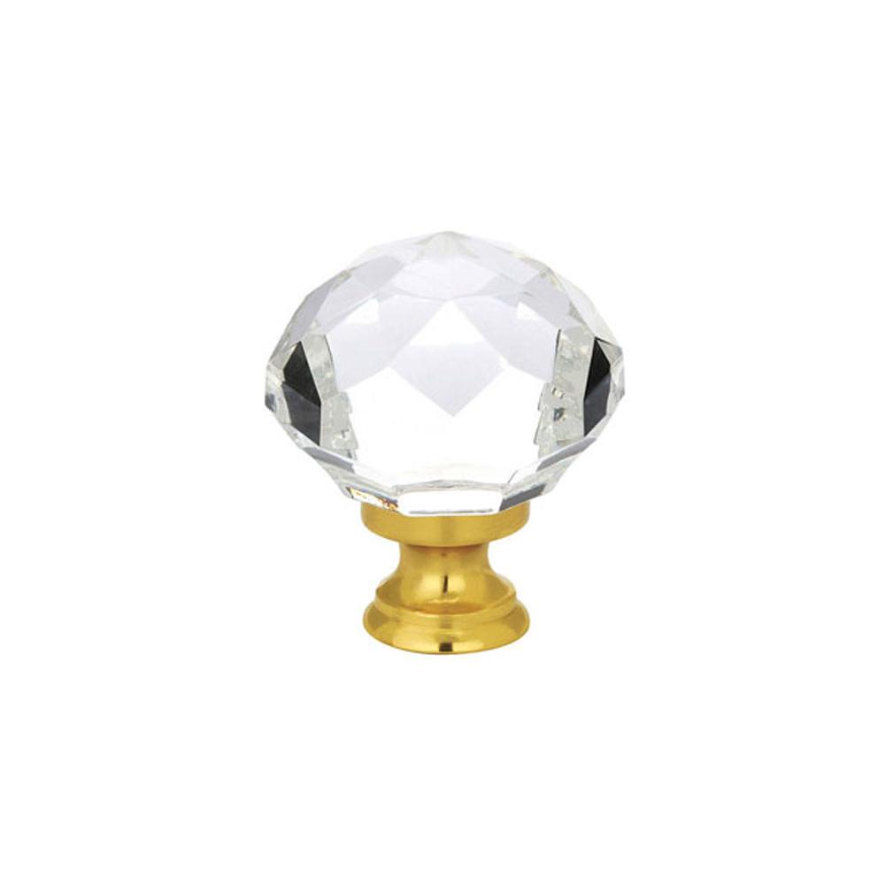 Emtek Diamond Wardrobe Knob, 1-3/4'', US10B