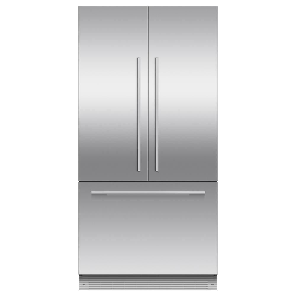Fisher & Paykel 36” French Door Refrigerator, 72” H, 16.8 cu ft, Panel Ready, Ice Only - RS36A72J1 N