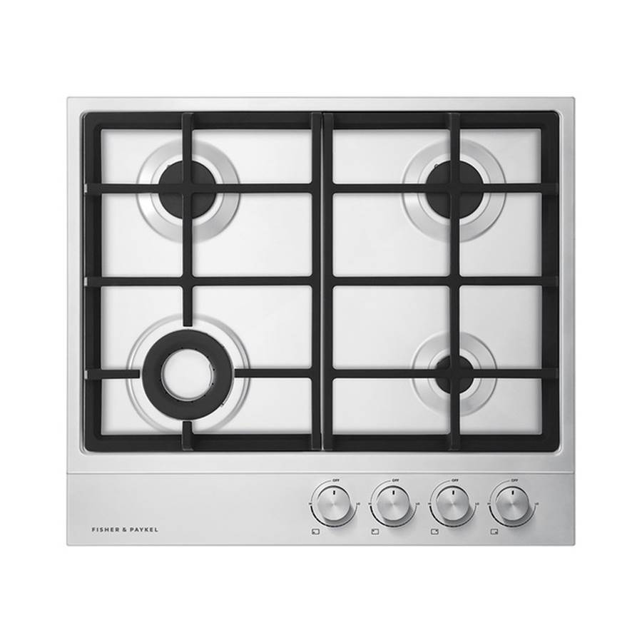 Fisher & Paykel 24” Cooktop, 4 Burners, Natural Gas