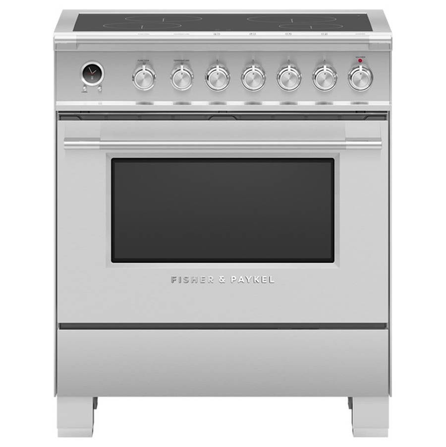 Fisher & Paykel 30'' Range, 4 Zones, Self-cleaning, Stainless Steel