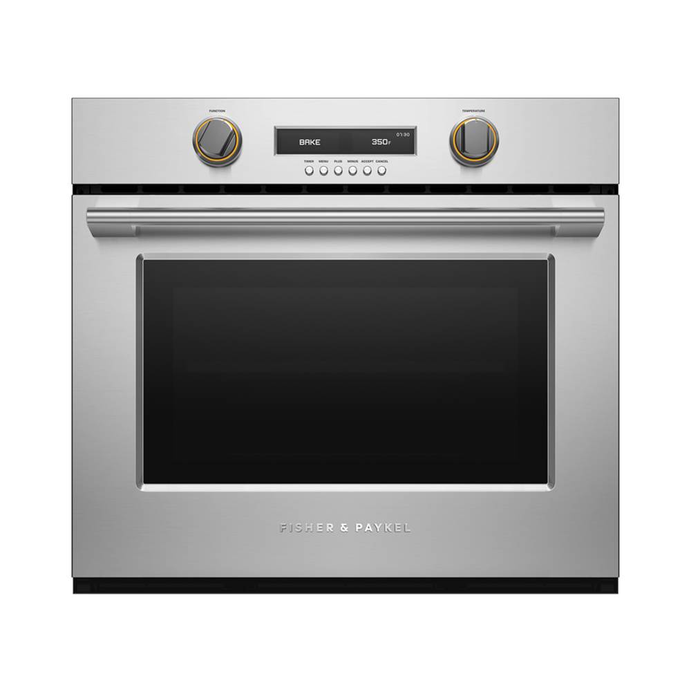 Fisher & Paykel 30'' Professional Single Oven, Dial, Self-Cleaning