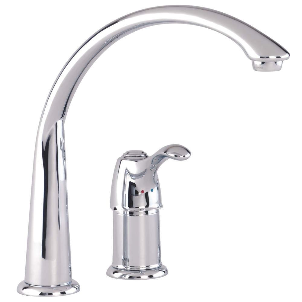Gerber Plumbing Allerton 1H Hi-Arc Kitchen Faucet w/out Spray 1.5gpm Chrome