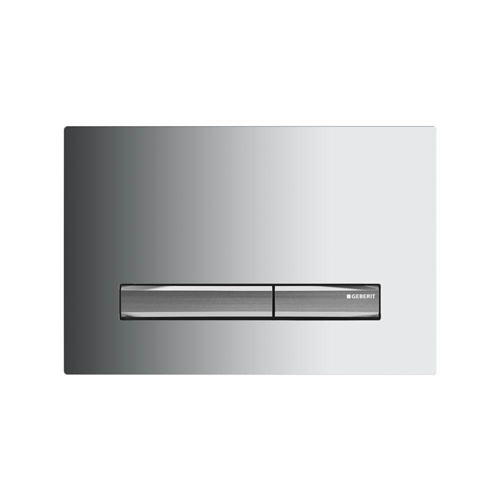 Geberit Geberit actuator plate Sigma50, for dual flush: bright chrome-plated