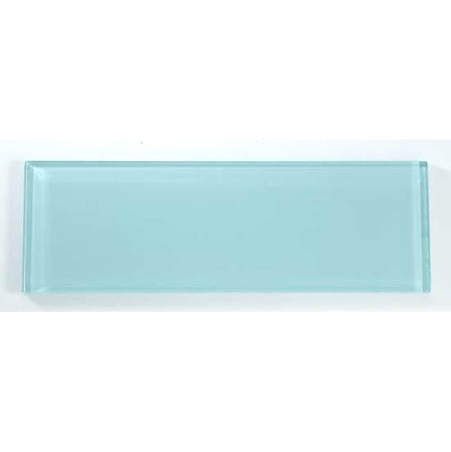 Glazzio Tile Crystile 4'' x 12'' x 1/4'' in Soft Mint