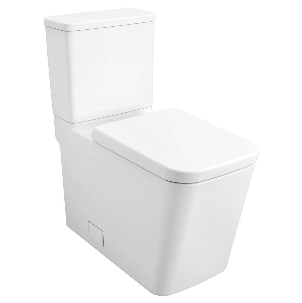 Grohe Two-piece Right Height Elongated Toilet with seat, Right-Hand Trip Lever