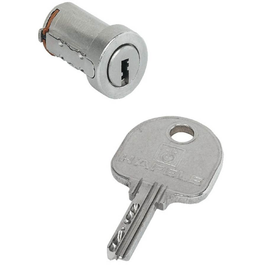Hafele Lock Core Symo Pin Tumb Zn Nip K/ANo.004A