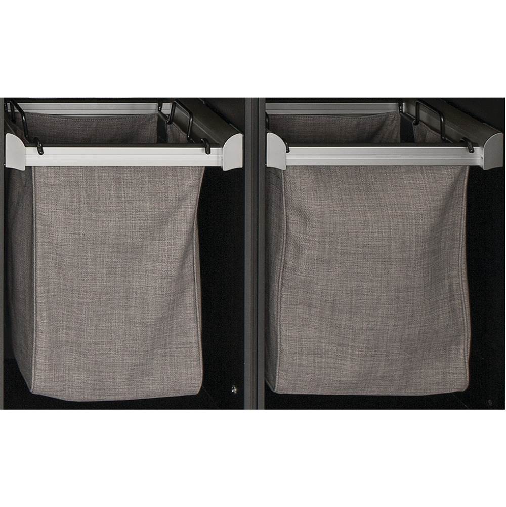 Hafele Engage Laundry Bag 15'' Slate Fabric