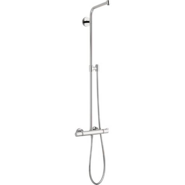 Hansgrohe Crometta Showerpipe without Shower Components in Chrome