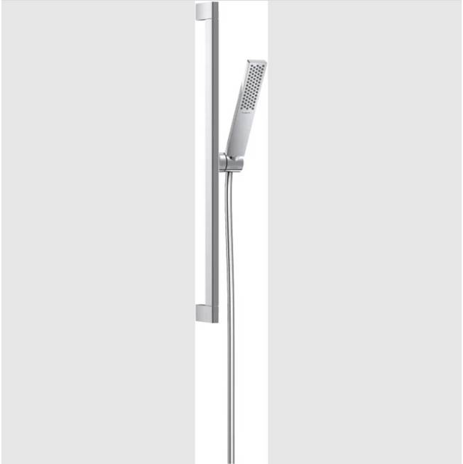 Hansgrohe Pulsify E Wallbar Set 100 3-Jet 24'', 2.5 GPM in Chrome