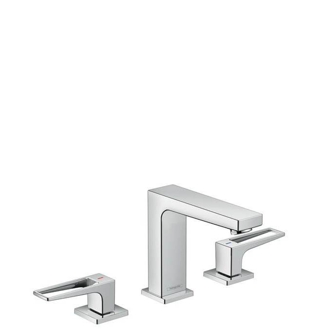 Hansgrohe Metropol Widespread Faucet 110 with Loop Handles and Pop-Up Drain, 1.2 GPM in Chrome