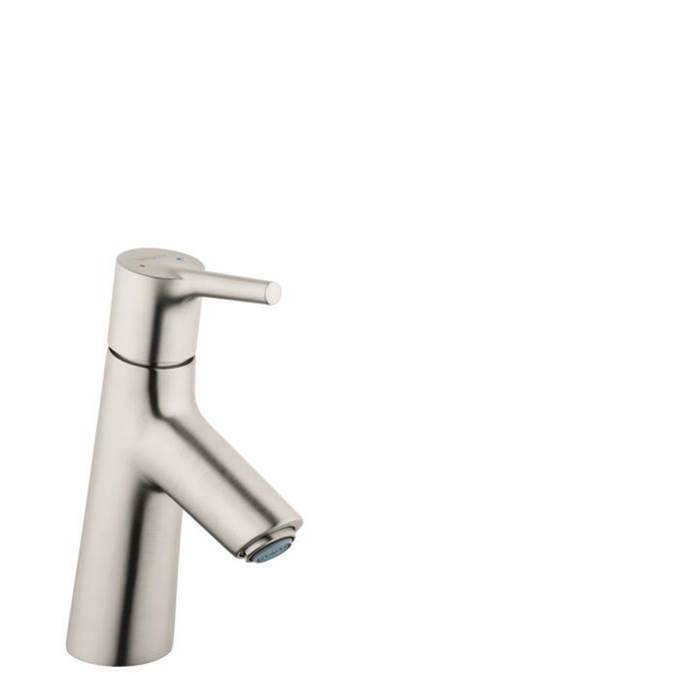 Hansgrohe Talis S Single-Hole Faucet 80 with Pop-Up Drain, 1.2 GPM in Brushed Nickel