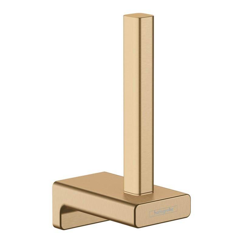 Hansgrohe AddStoris Spare Toilet Paper Holder in Brushed Bronze
