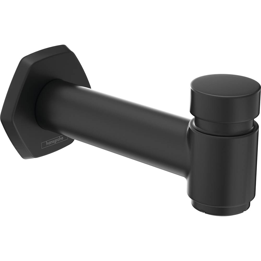 Hansgrohe Locarno Tub Spout with Diverter in Matte Black