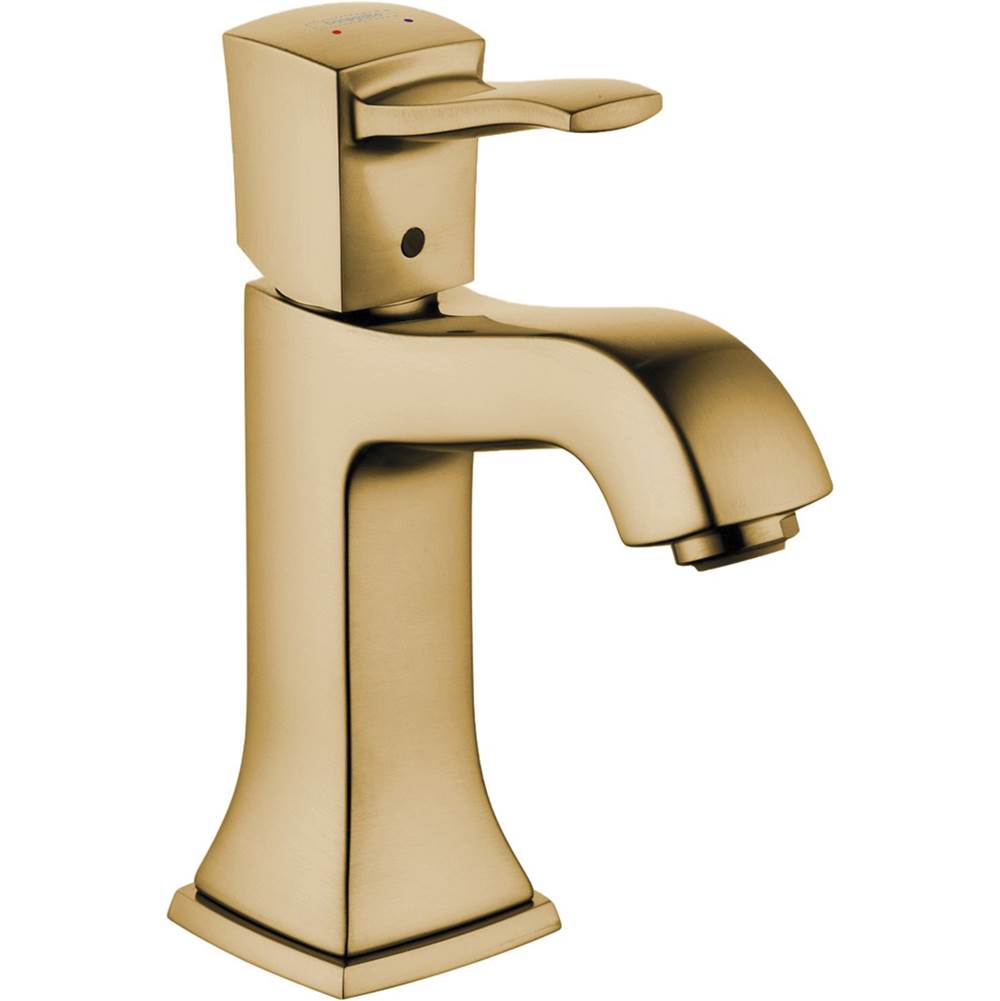 Hansgrohe Metropol Classic Single-Hole Faucet 110 with Pop-Up Drain, 1.2 GPM in Brushed Bronze