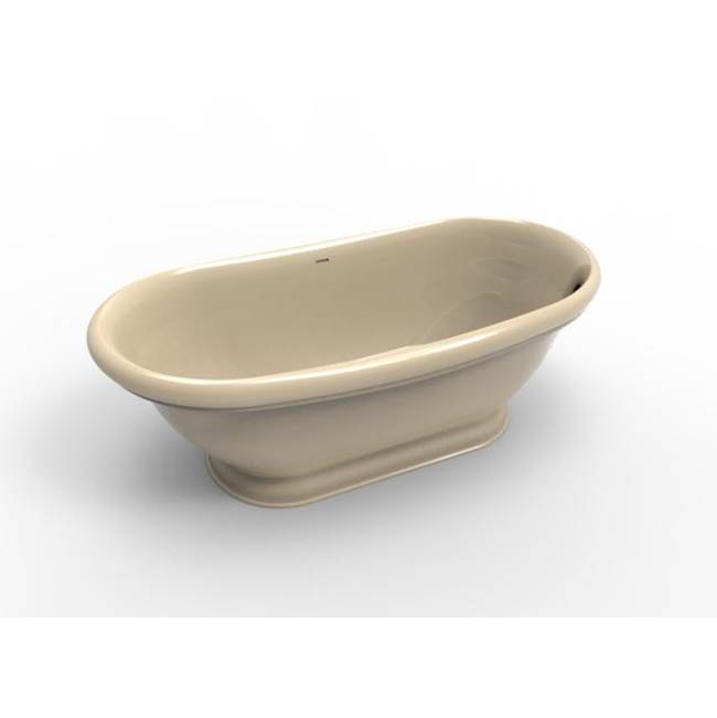 Hydro Systems GEORGETOWN 7035 METRO TUB ONLY-ALMOND