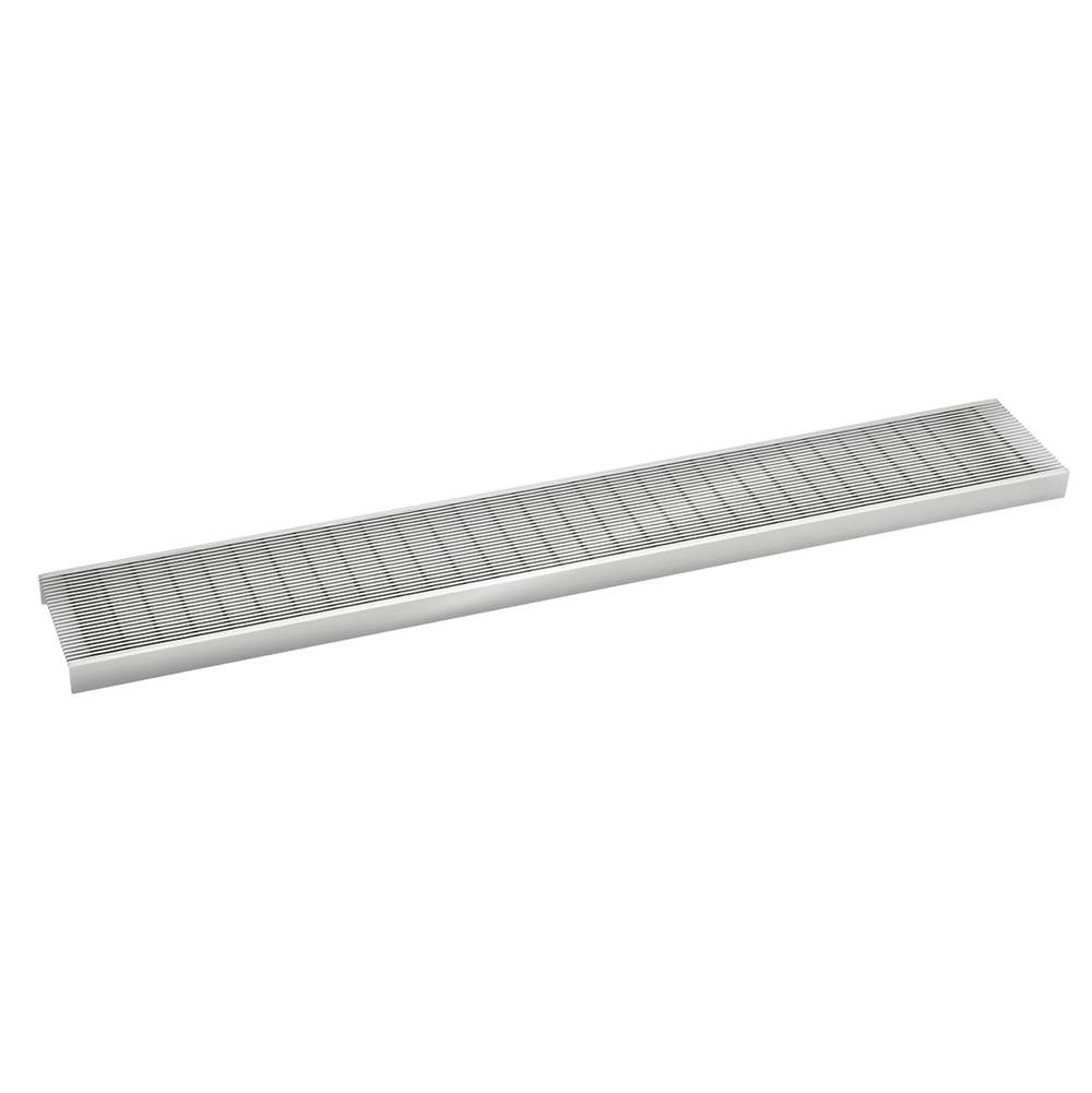Infinity Drain 48'' Wedge Wire Grate for S-AG 100 in Satin Stainless