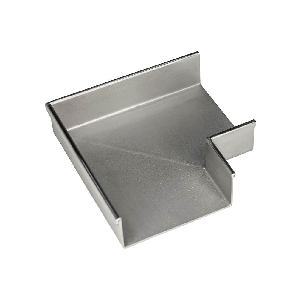 Infinity Drain Satin Stainless Angle Joiner for 90 Degrees Installation for SC/LC Channel