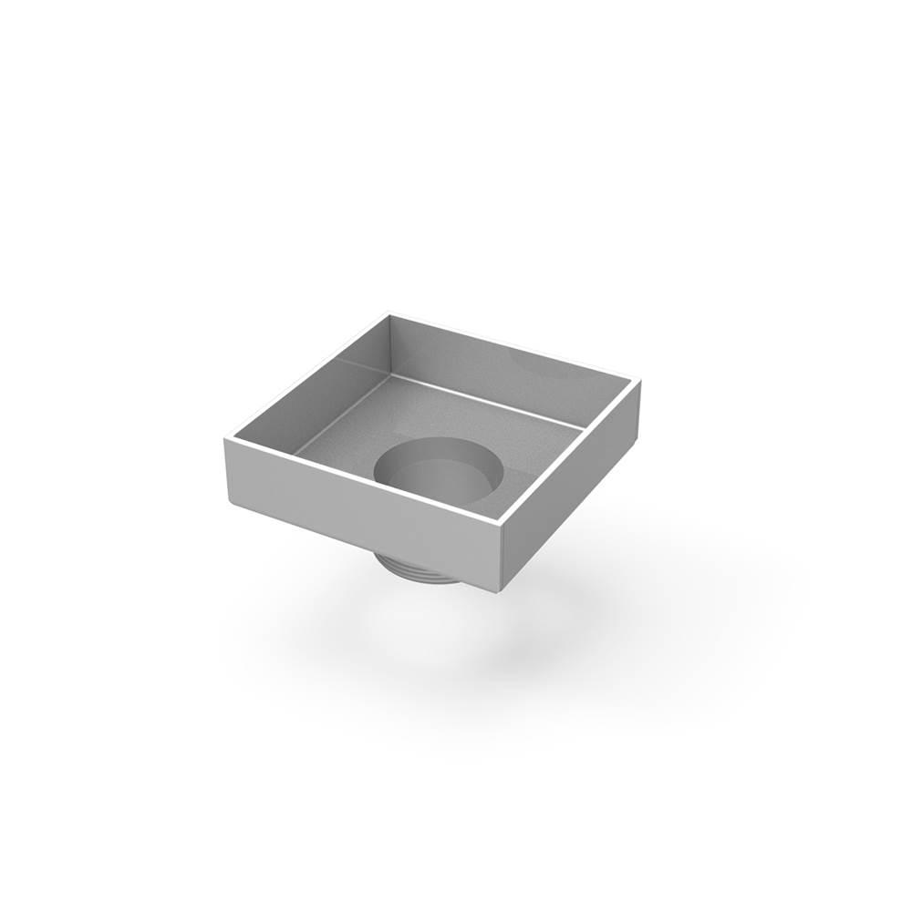 Infinity Drain 5'' x 5'' Stainless Steel 2” Throat only for TD 5/TD 15 series in Polished Stainless