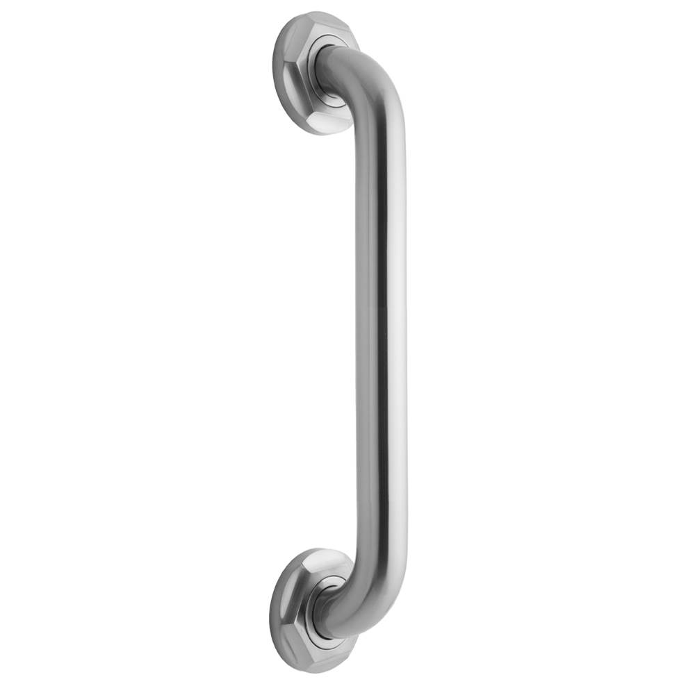 Jaclo 42'' Deluxe Grab Bar with Contemporary Hex Flange