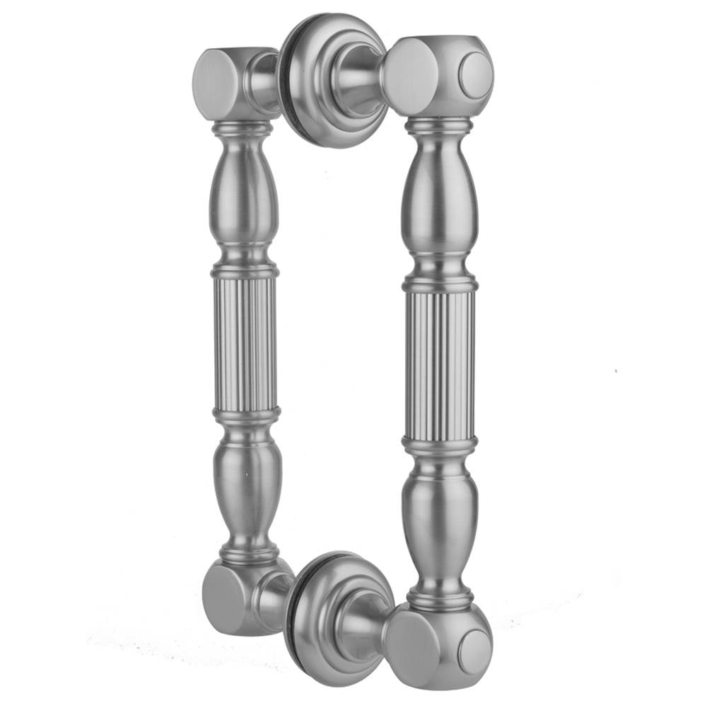 Jaclo 16'' H21 Back to Back Shower Door Pull with Finials