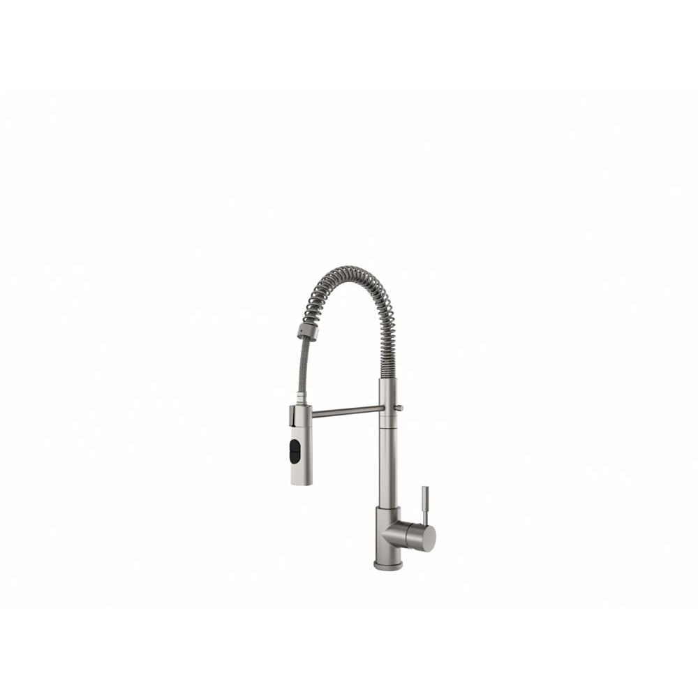 Home Refinements by Julien Professional Faucet Wave, Brushed Nickel