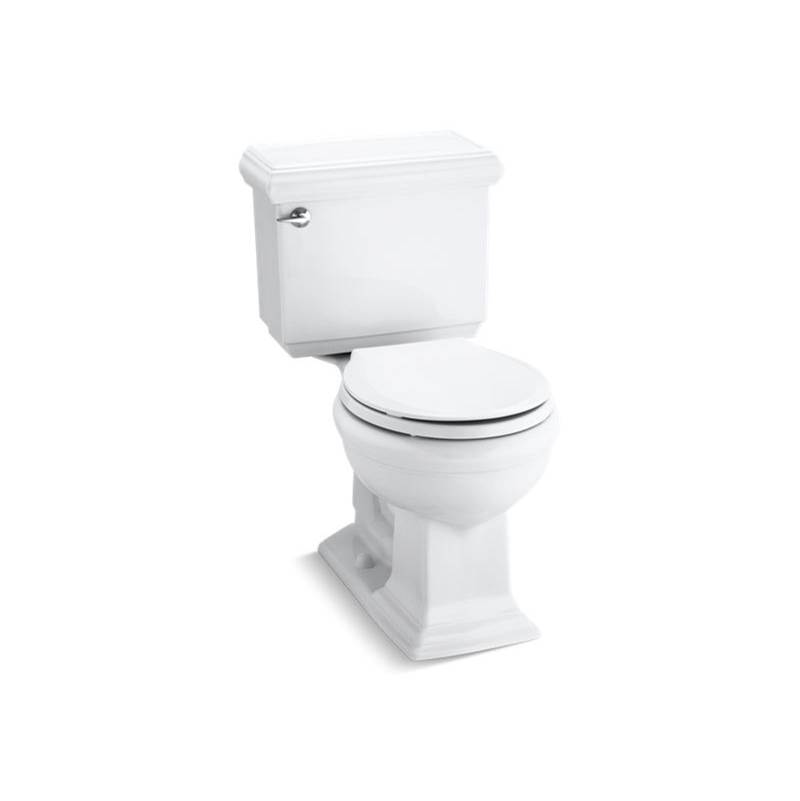 Kohler Memoirs® Classic Comfort Height® Two-piece round-front 1.28 gpf chair height toilet with insulated tank