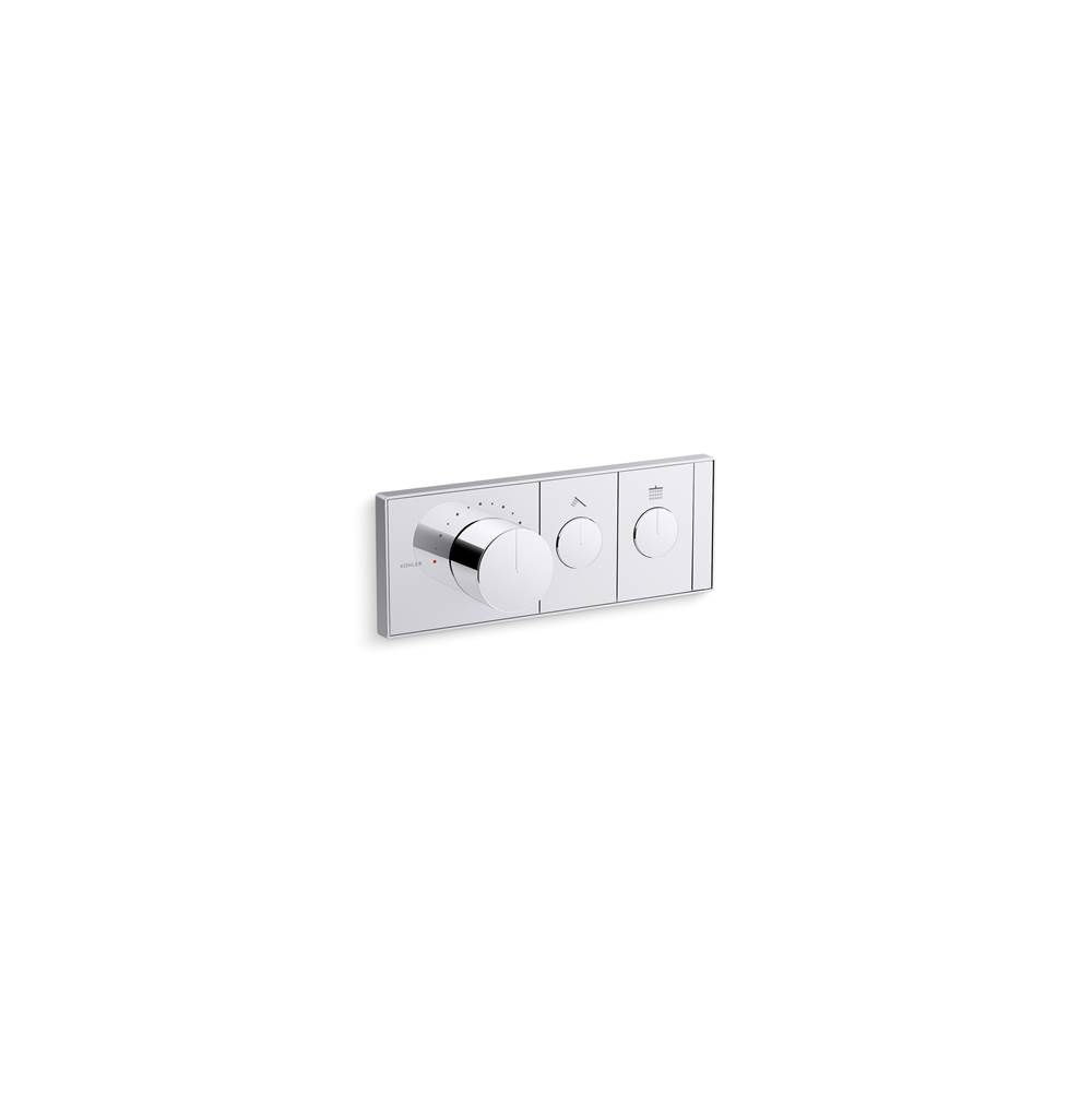 Kohler Anthem Two-Outlet Recessed Mechanical Thermostatic Valve Control