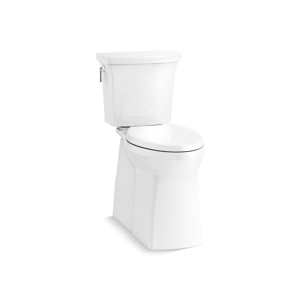 Kohler Corbelle Tall Continuousclean Two-Piece Elongated Toilet With Skirted Trapway 1.28 Gpf