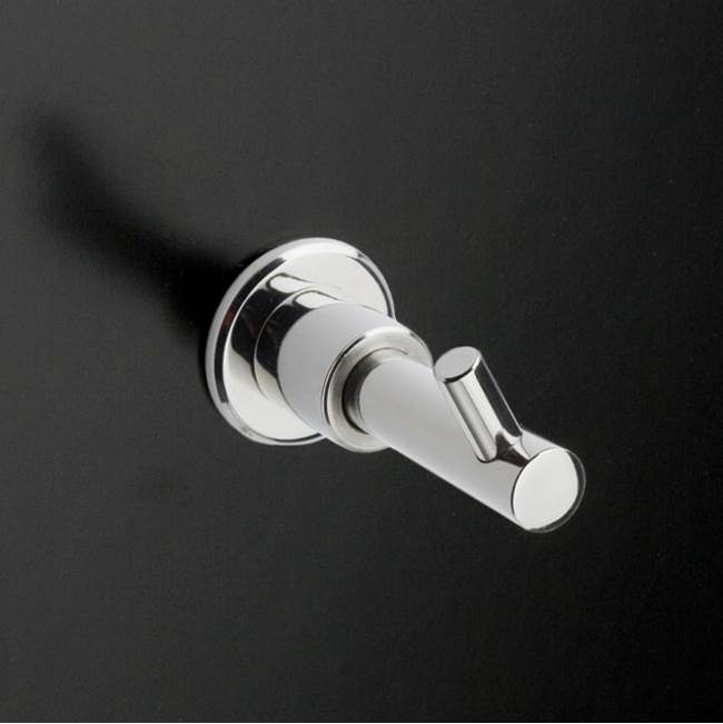 Lacava Wall-mount robe hook made of stainless steel.W: 1 3/8'' D:5/8''H: 1 3/4''