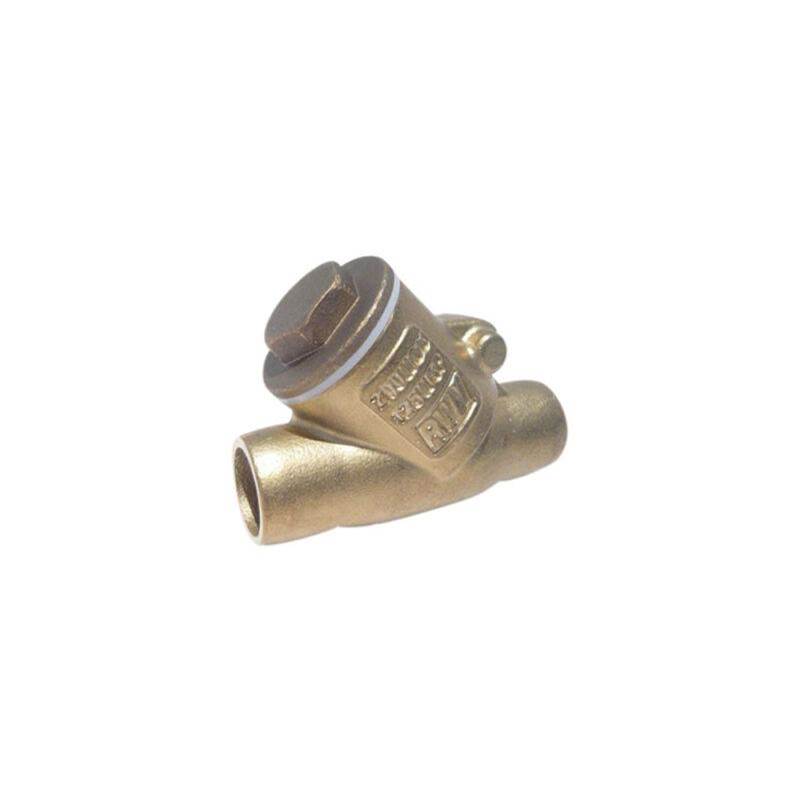 Mainline Collection Brass ''Y'' Pattern Swing Check Valves - Sweat