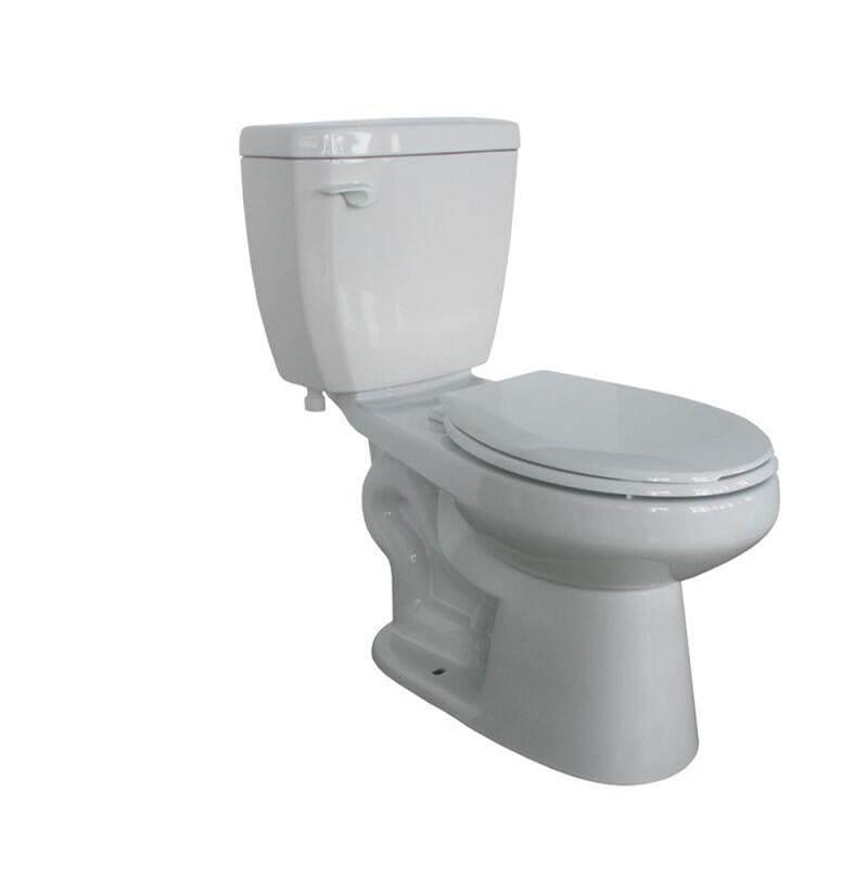 Mainline Collection Ursa Round, Two-Piece, Standard Height, 10'' Toilet Combination with Fluidmaster Trim