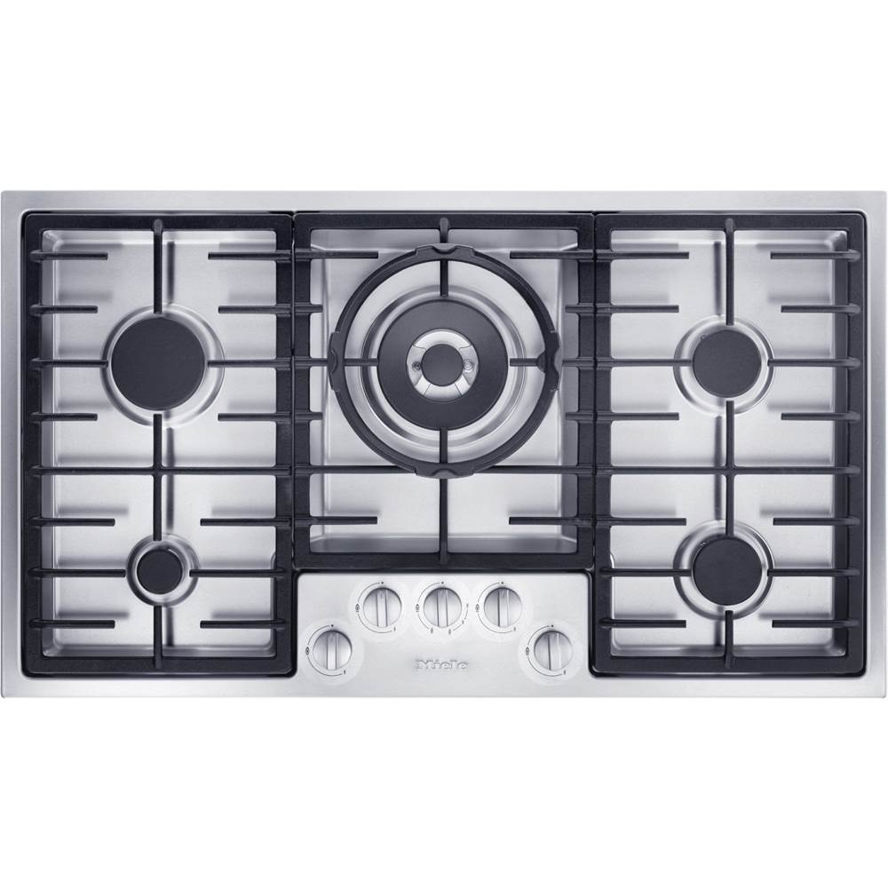 Miele KM 2355 G - 36'' Flush-Mounted Cooktop Nat Gas (Stainless Steel)