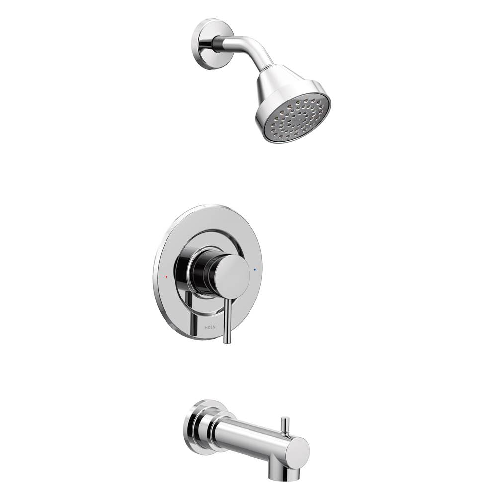 Moen Align Single-Handle Posi-Temp Eco-Performance Tub and Shower Faucet Trim Kit in Chrome (Valve Sold Separately)